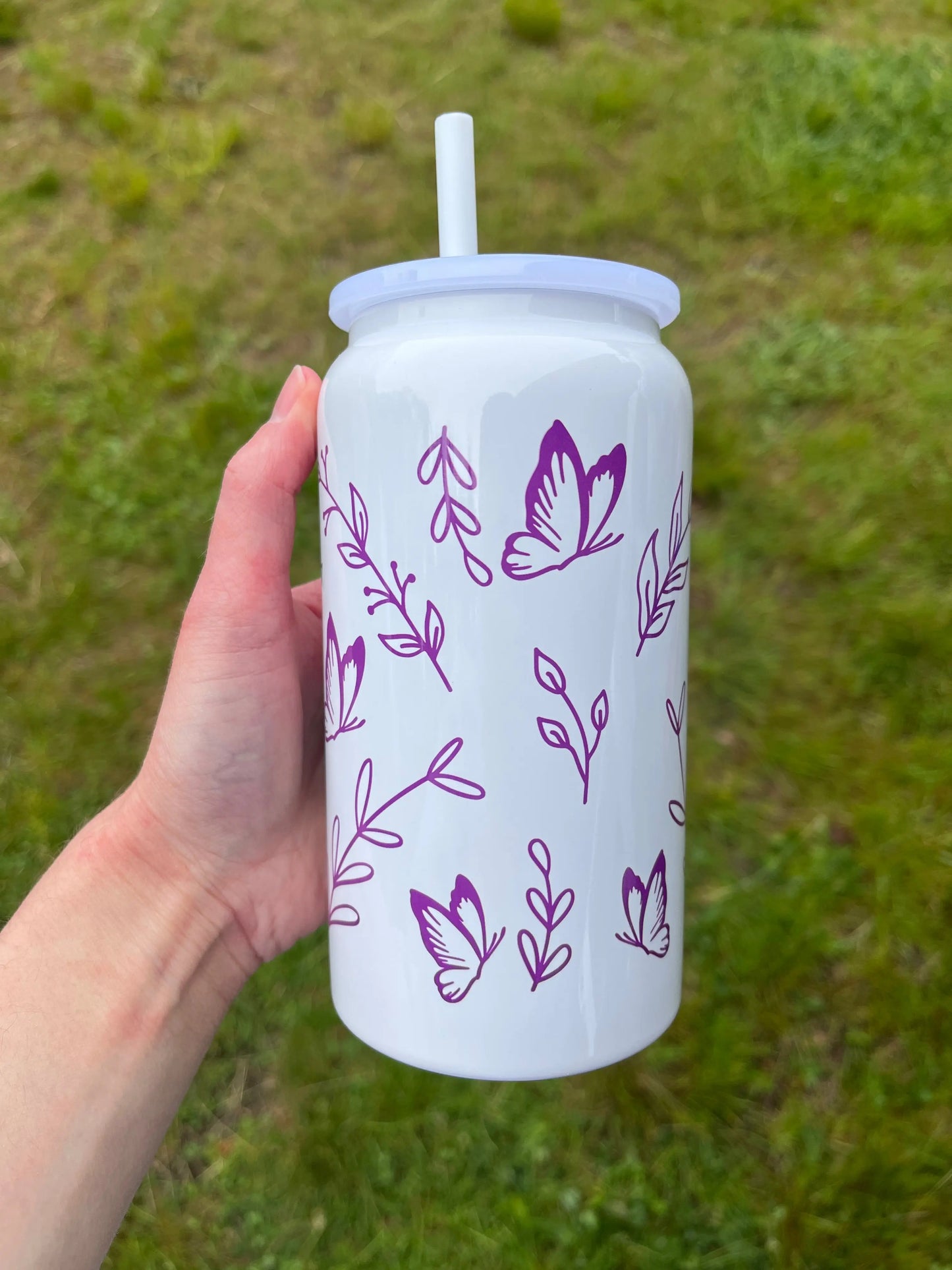 Choose Happiness Stainless Steel 16oz Tumbler Season Uplifts by K