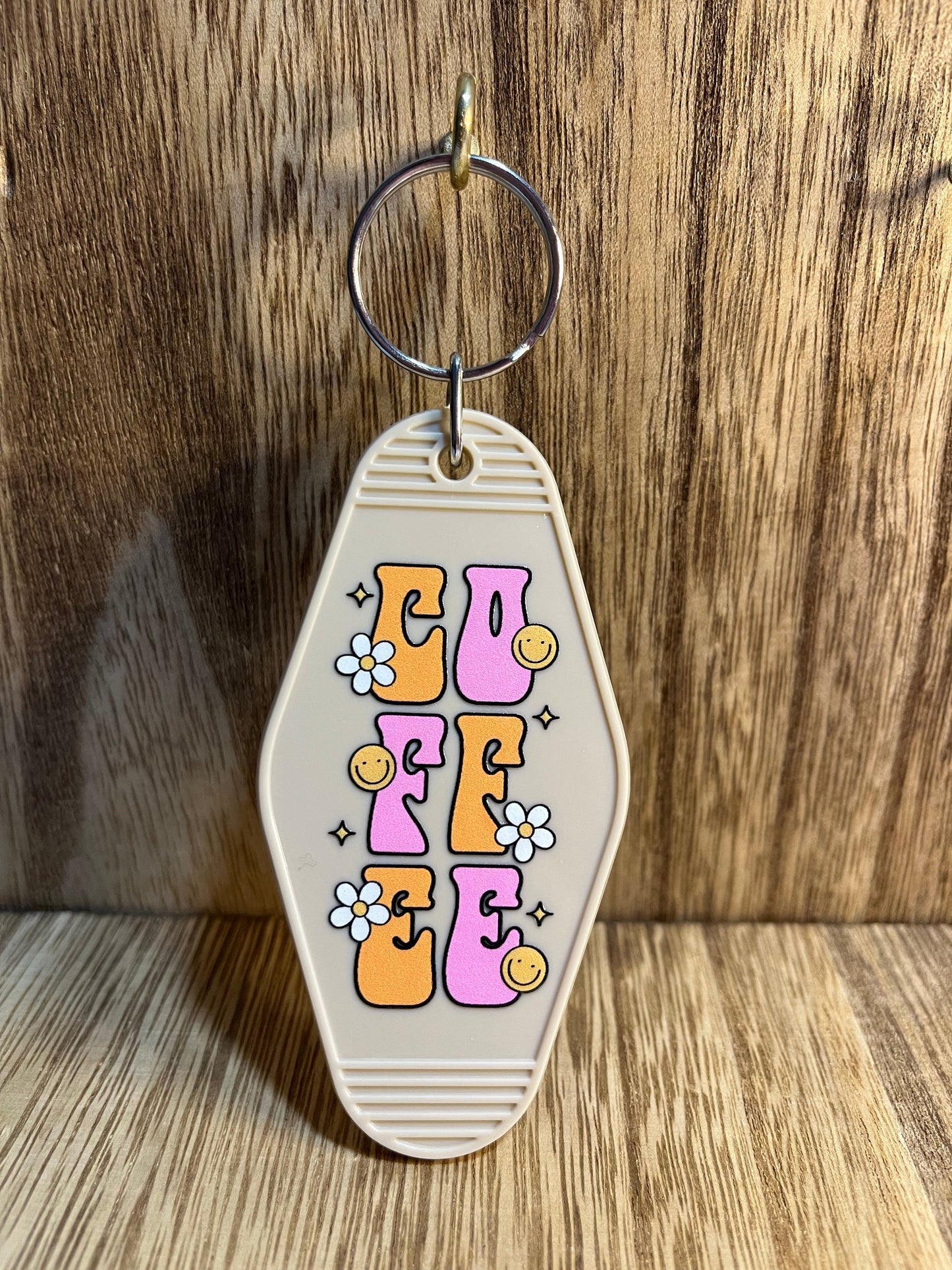 Coffee Motel Keychain
