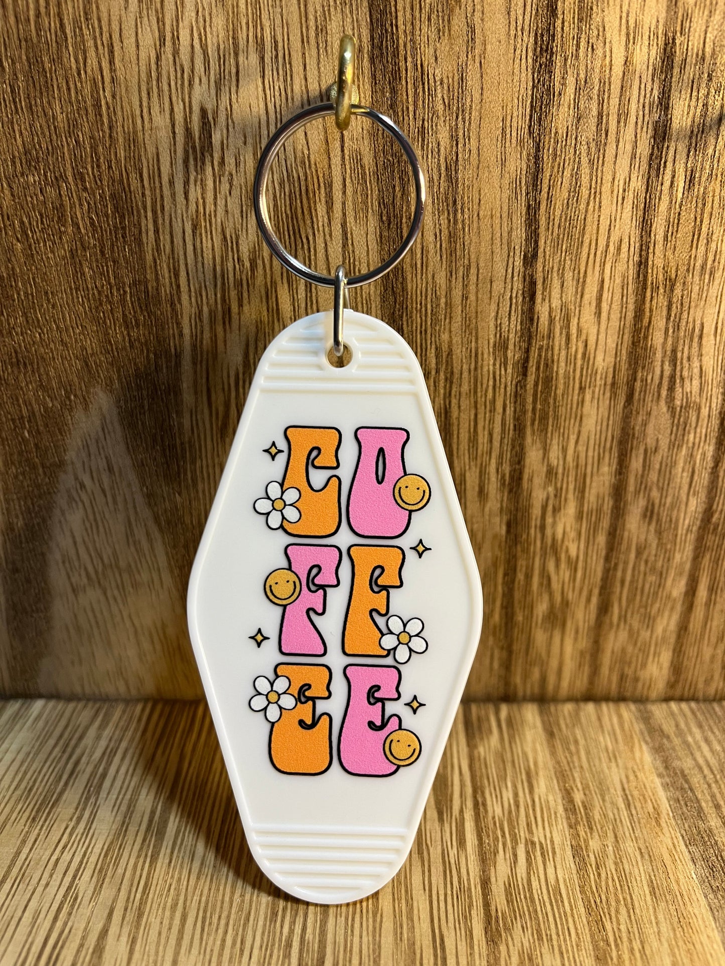 Coffee Motel Keychain