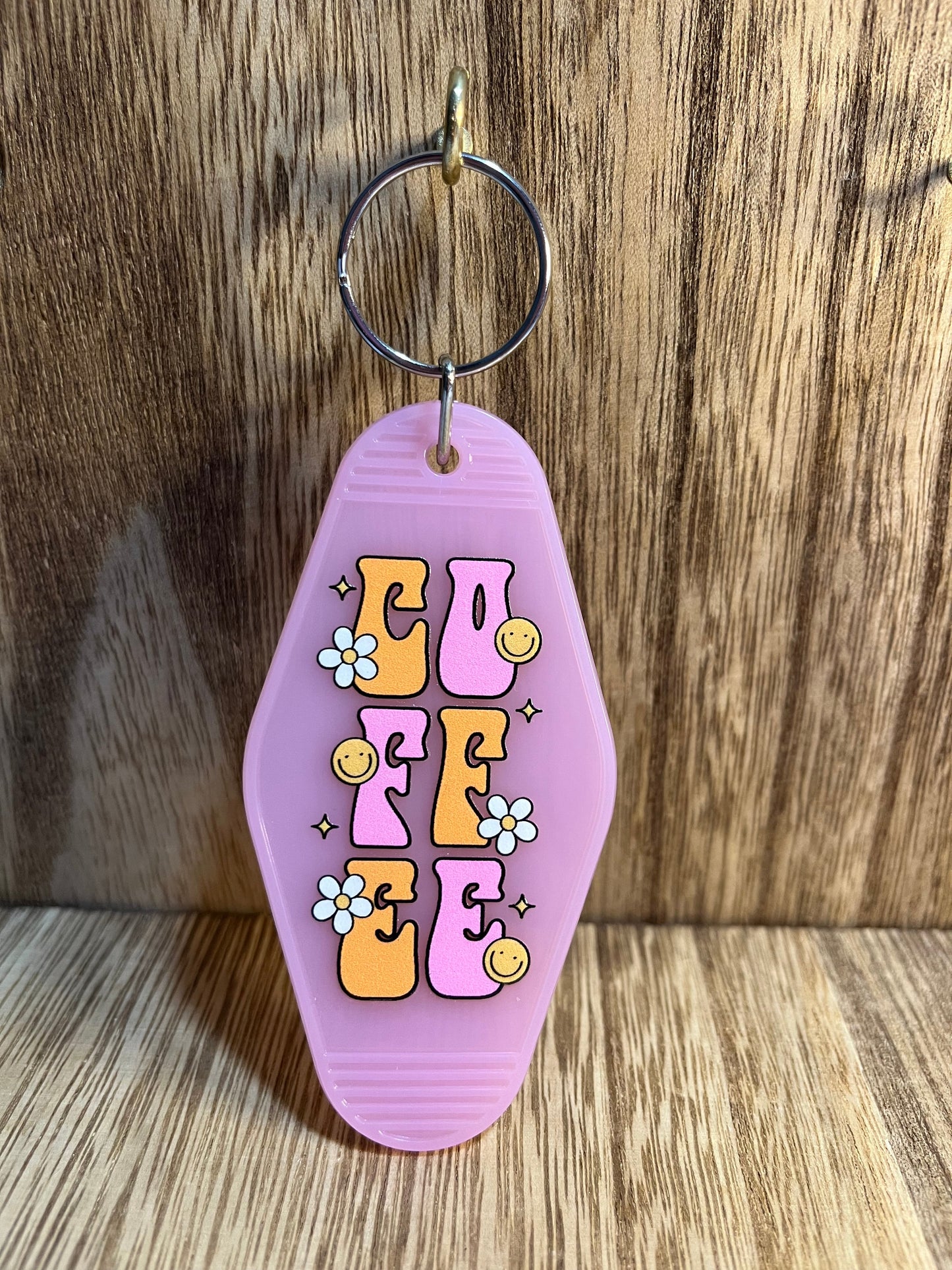 Coffee Motel Keychain