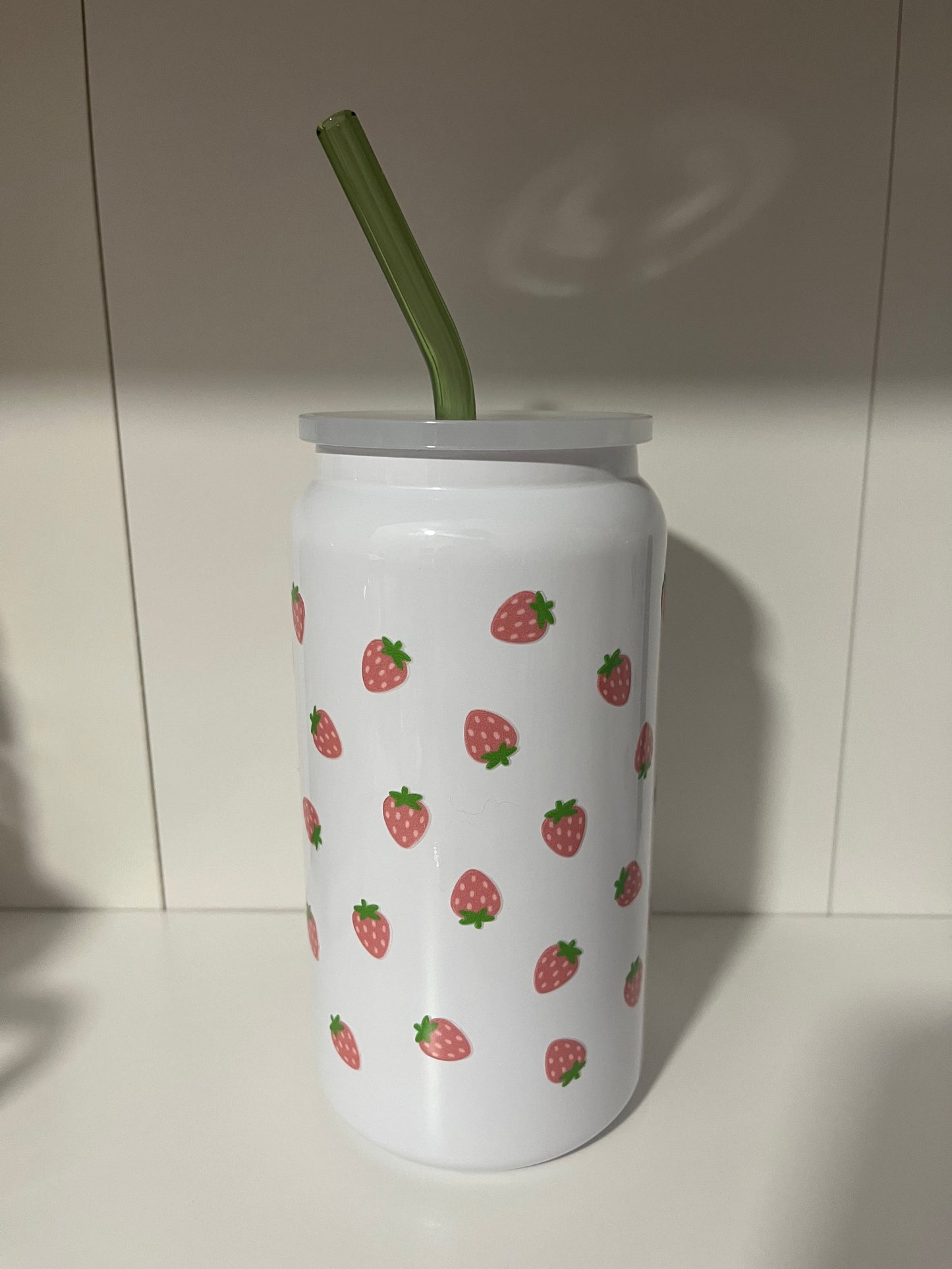 Colored Bent Glass Straws