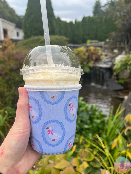 Cottage Charm Goose Drink Sleeves Season Uplifts by K