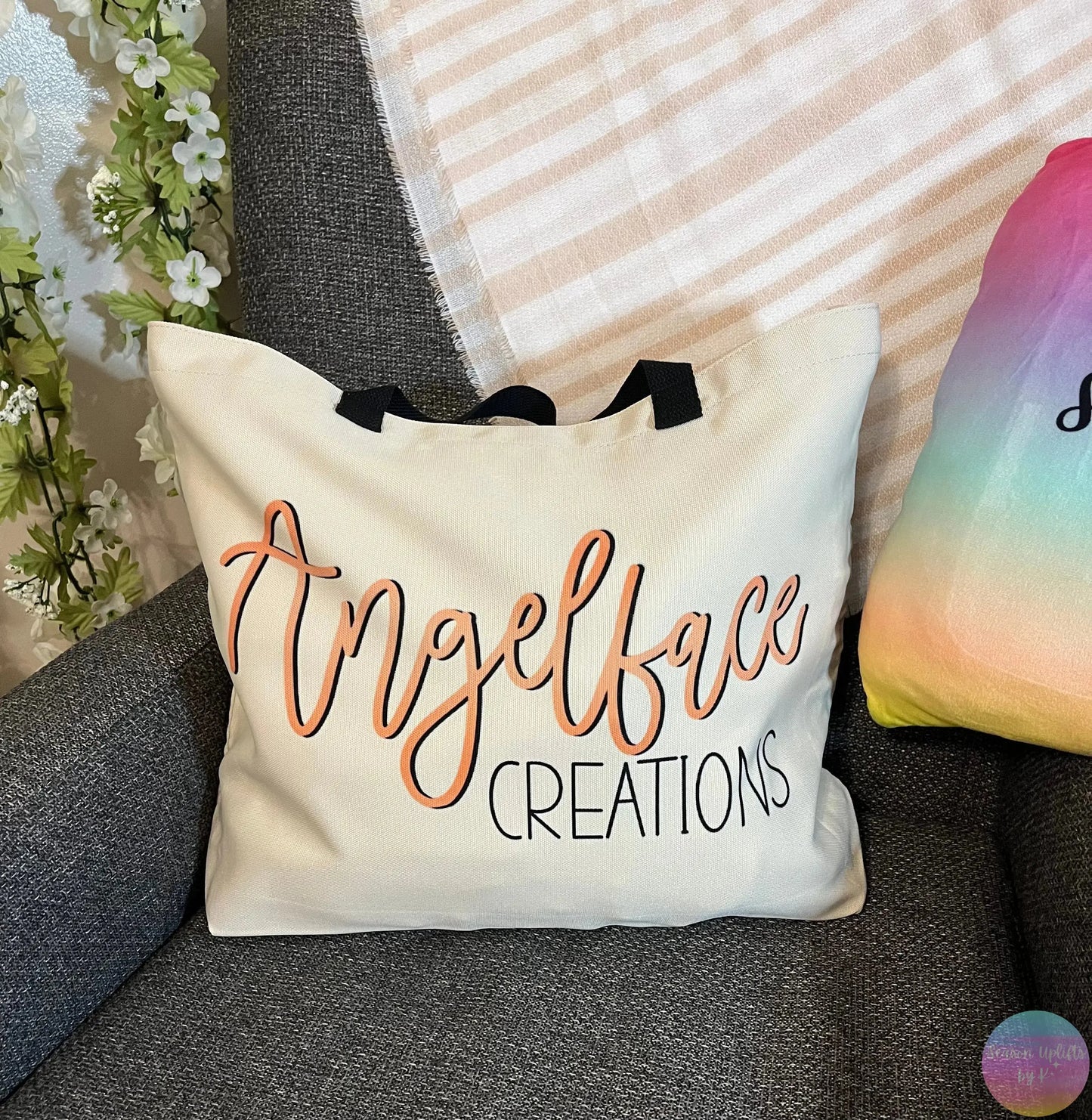 Lyndsays Custom Tote Bag :) Season Uplifts by K