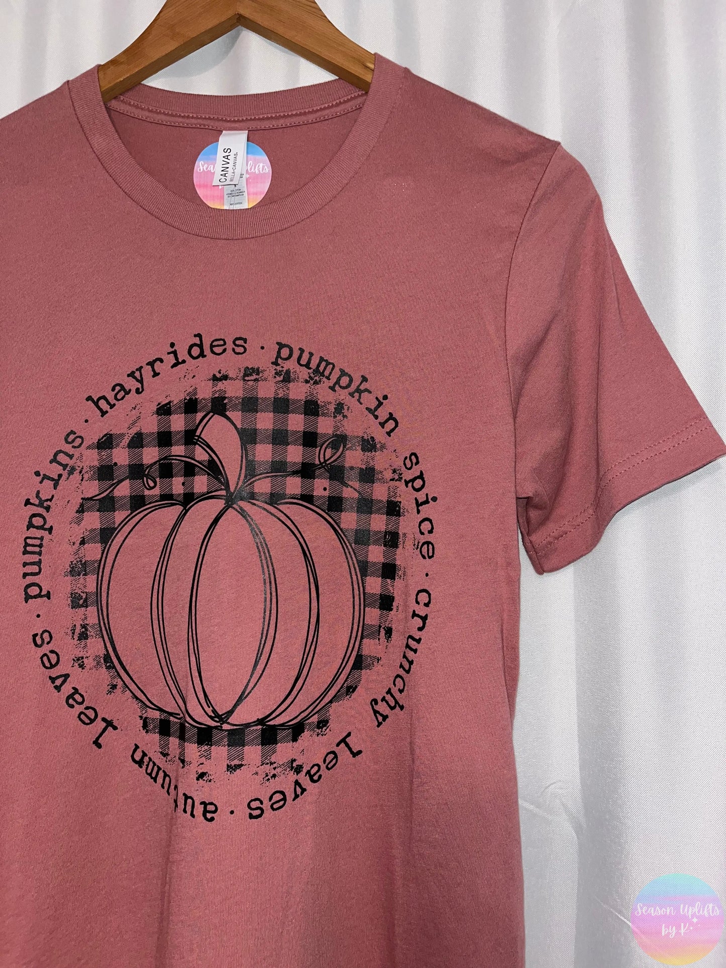 Fall Favs Mauve Tee Season Uplifts by K