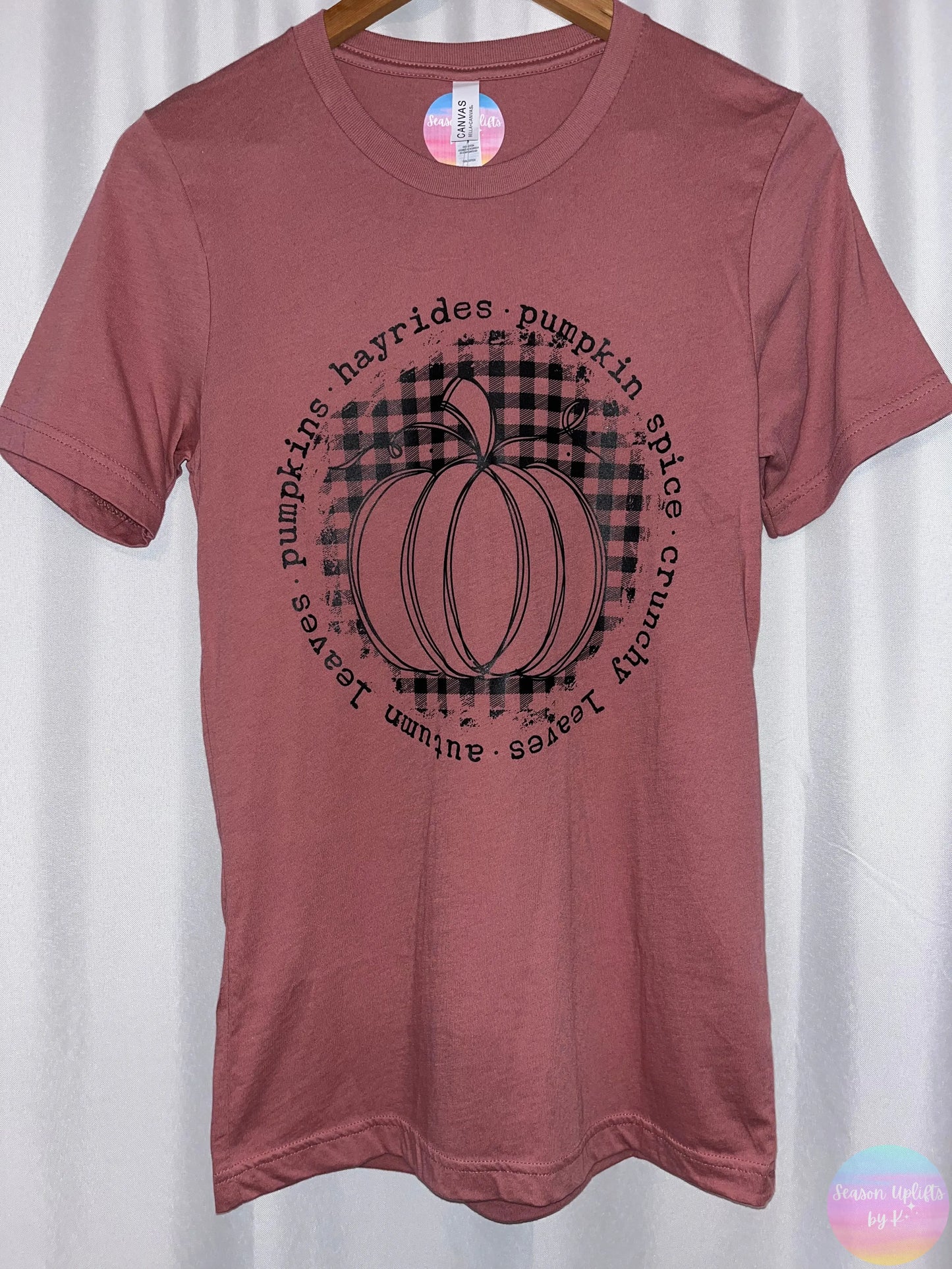 Fall Favs Mauve Tee Season Uplifts by K