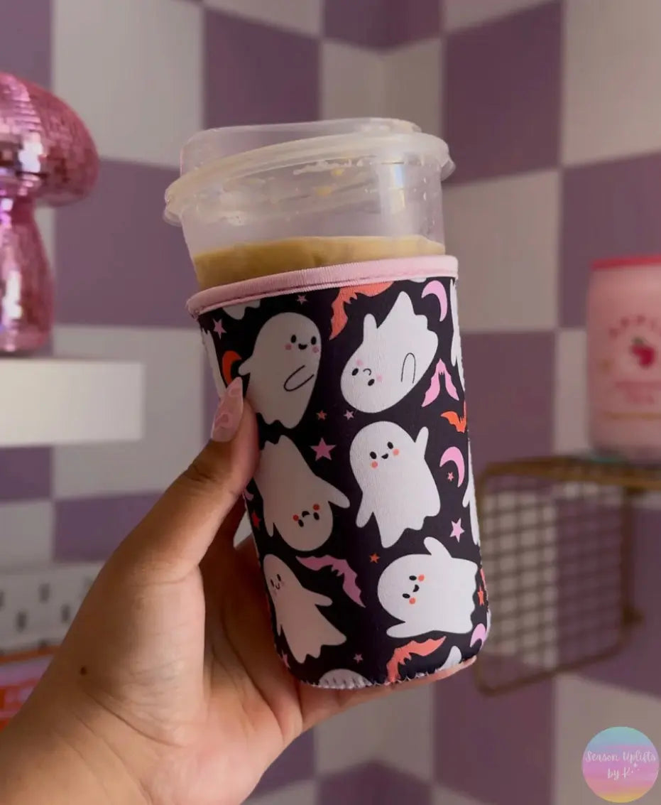 Ghost & Bats Coffee Sleeve Season Uplifts by K