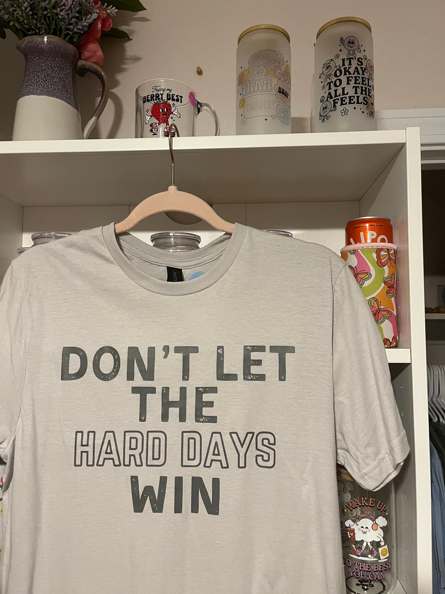 Hard Days Ice Gray T-shirt