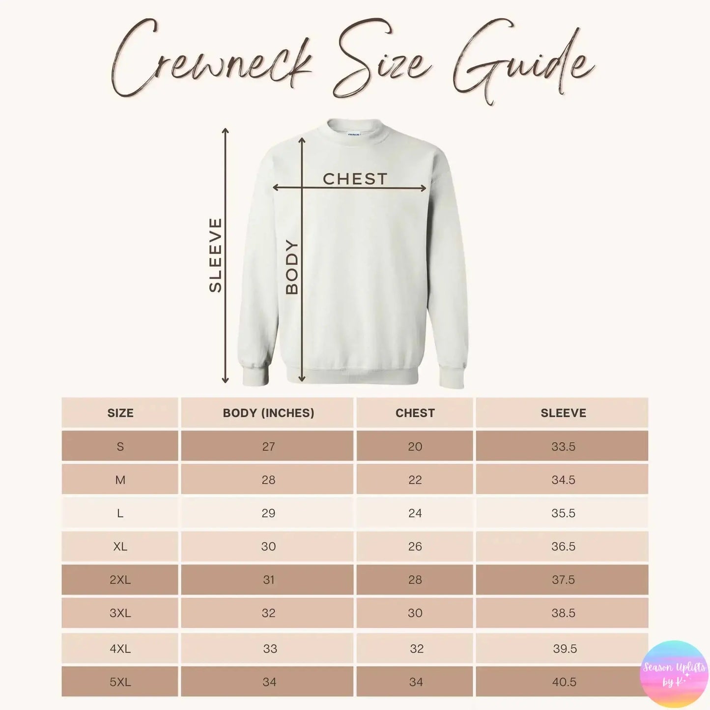Have a cup of Cheer Heather Dark Grey Crewneck Sweatshirt Season Uplifts by K