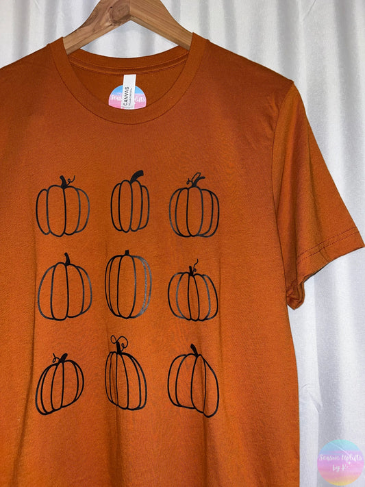 Pumpkin Patch Autumn Tee Season Uplifts by K
