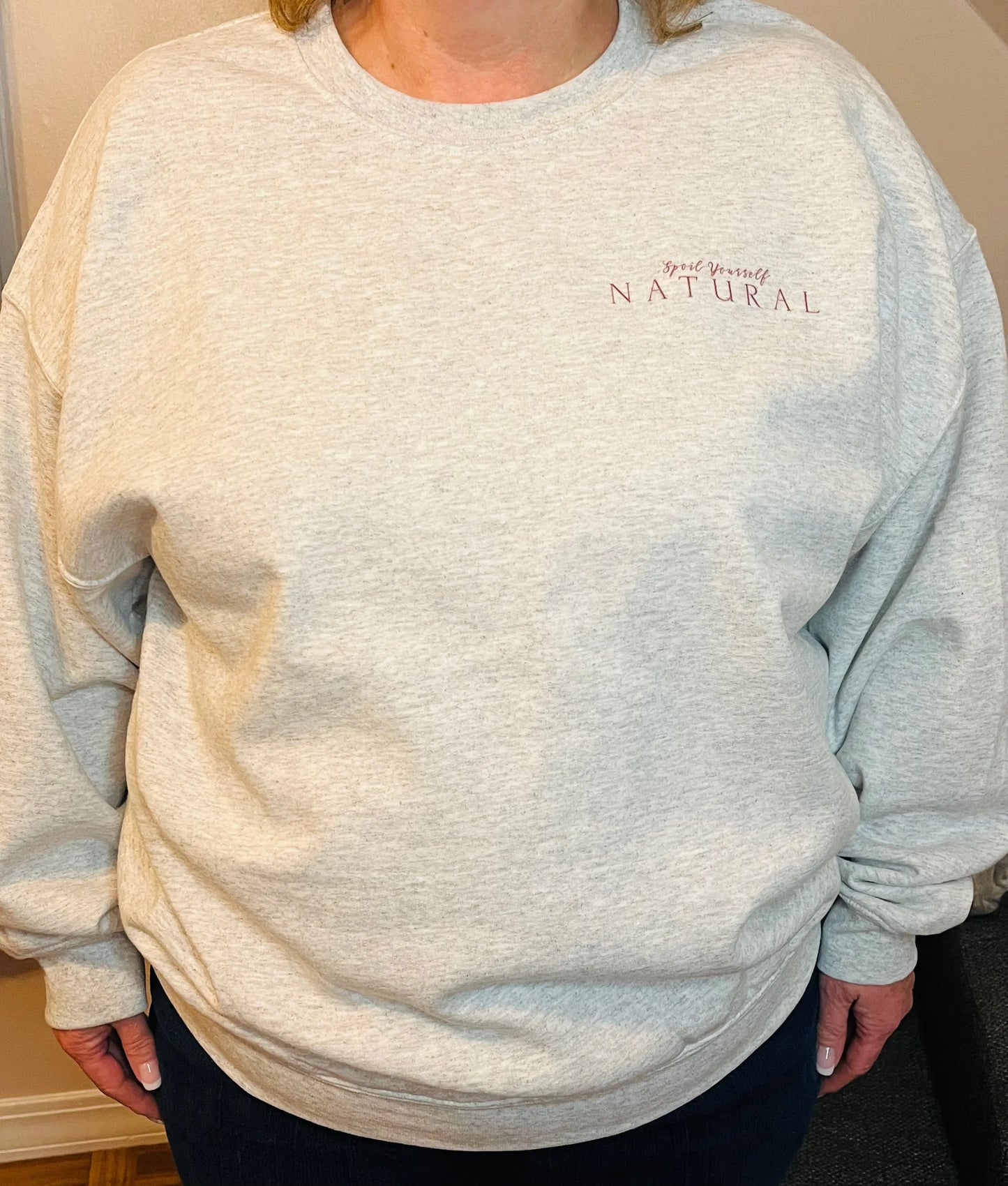 SYN Custom Merch Crewneck Sweatshirt Season Uplifts by K