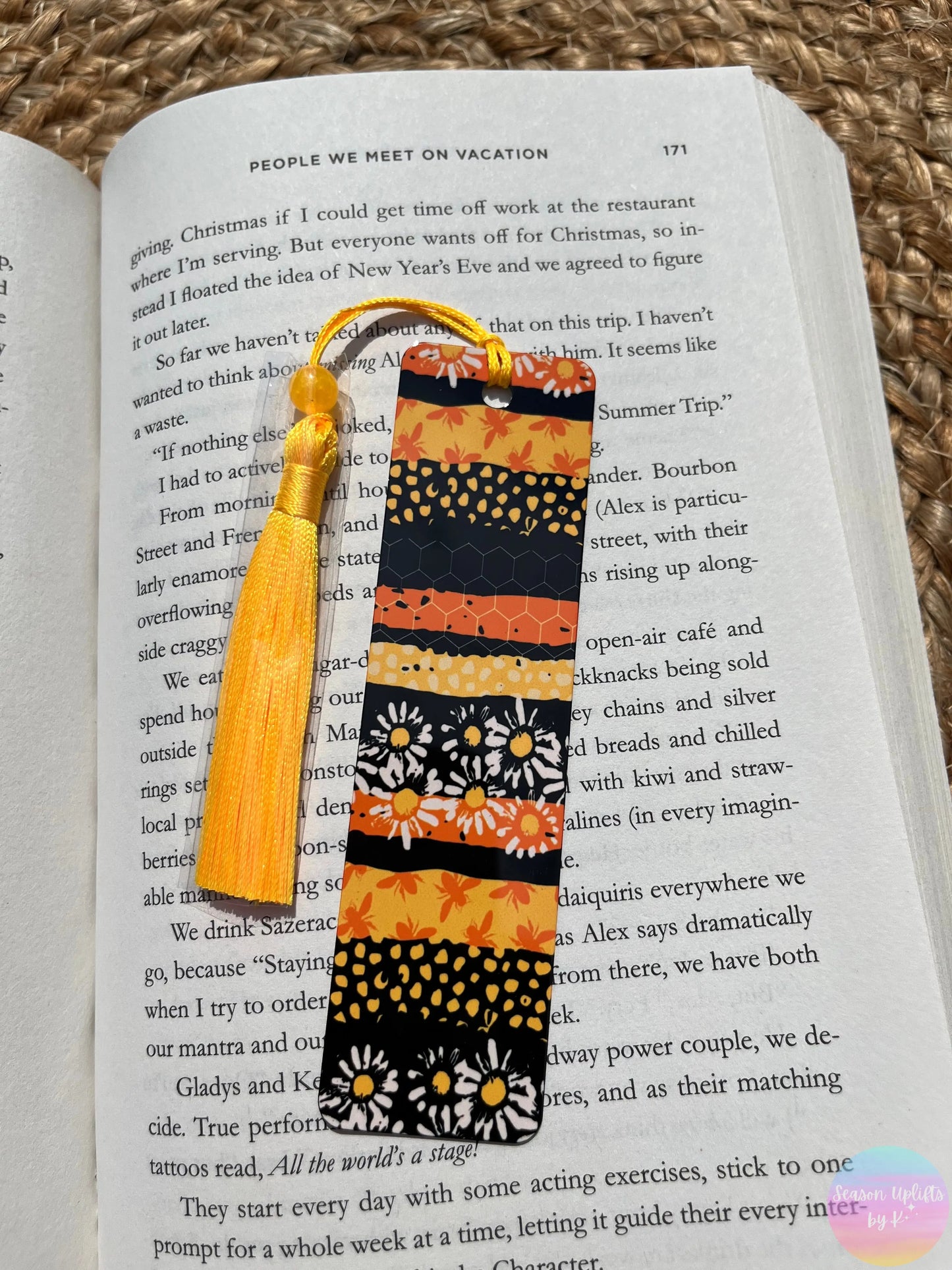 Sweet Bees Bookmark Season Uplifts by K