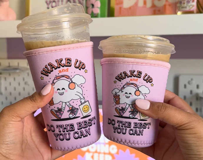 Small Do The Best You Can Drink Sleeves