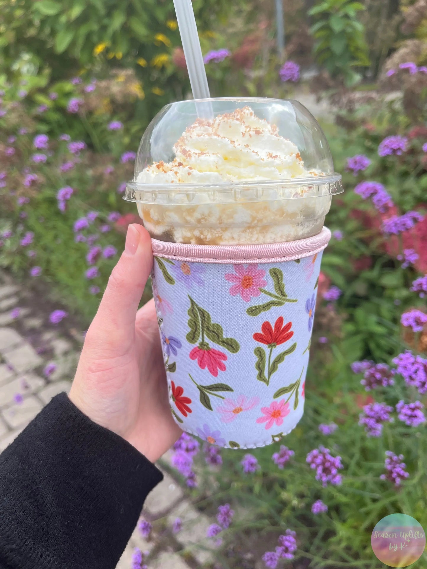 Wildflower Meadow Drink Sleeve Season Uplifts by K