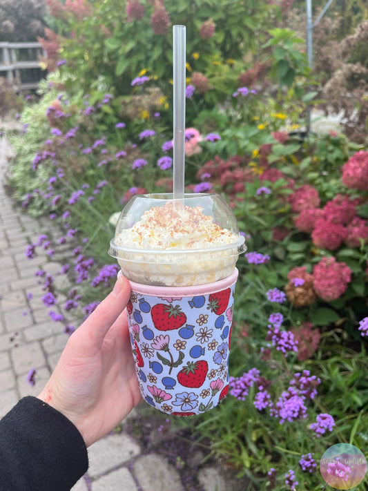 Berries & Blooms Drink Sleeve Season Uplifts by K