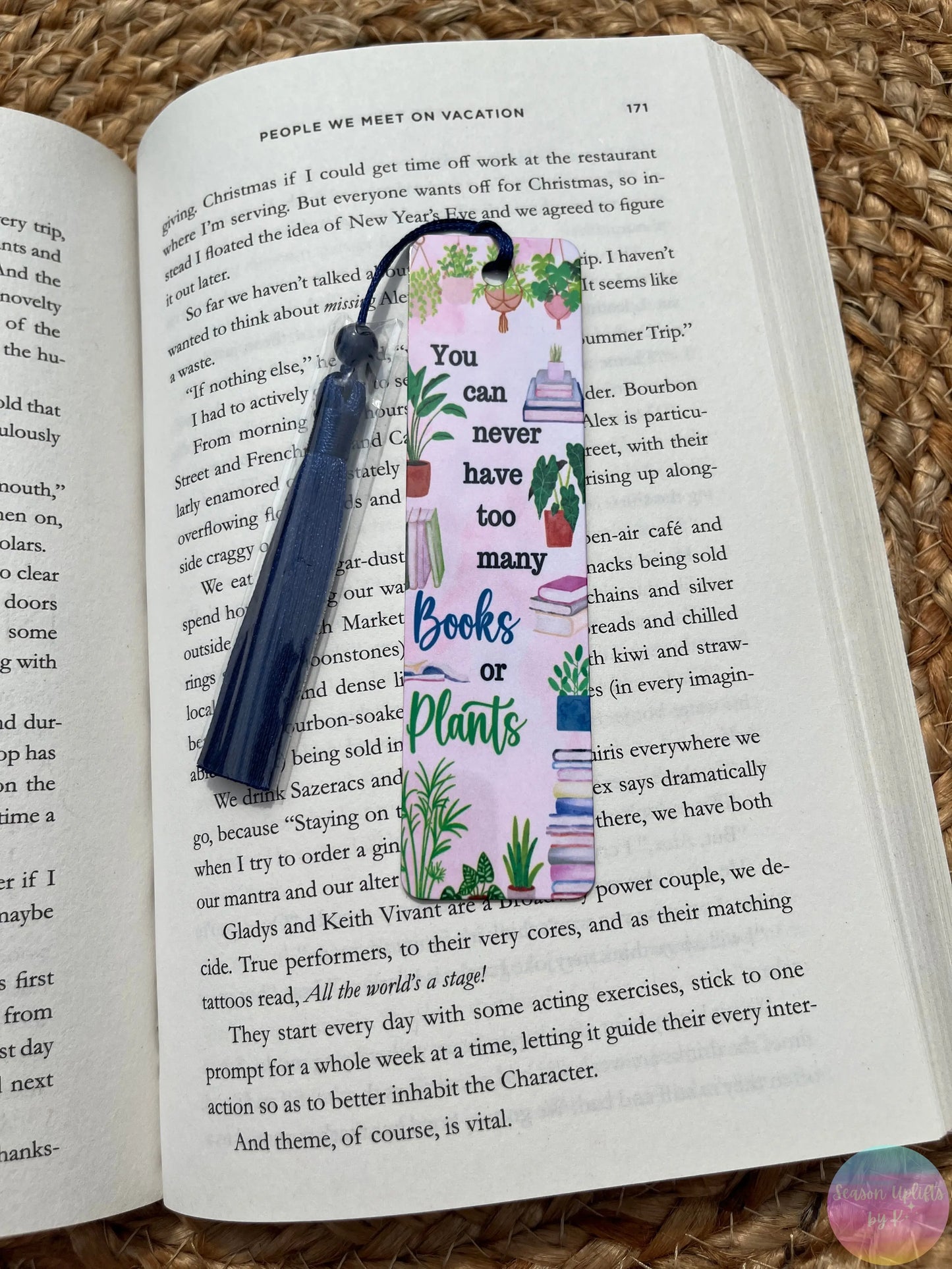 Books & Pants Bookmark Season Uplifts by K