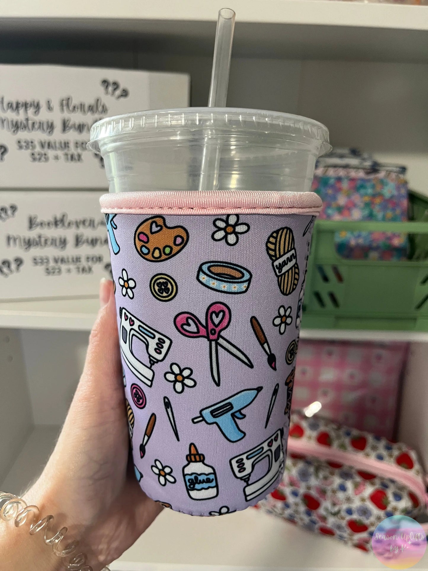 Crafty Medium Drink Sleeve Season Uplifts by K