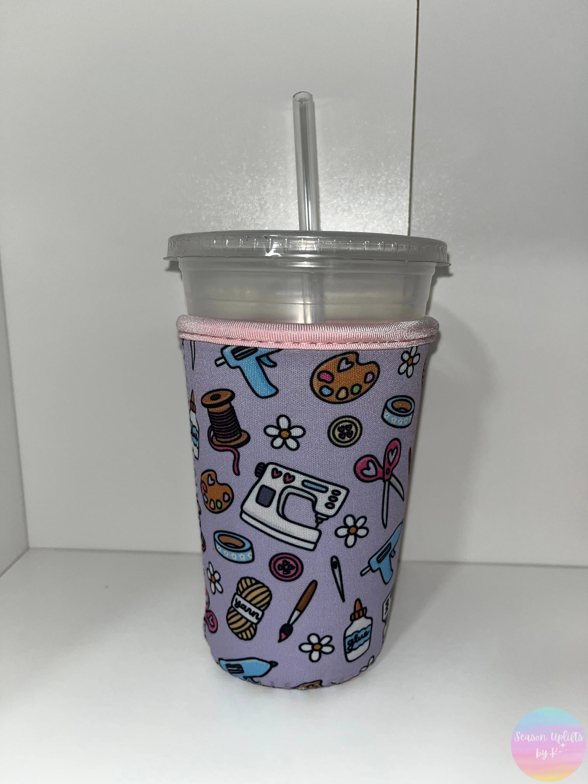 Crafty Medium Drink Sleeve Season Uplifts by K