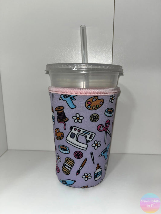 Crafty Medium Drink Sleeve Season Uplifts by K