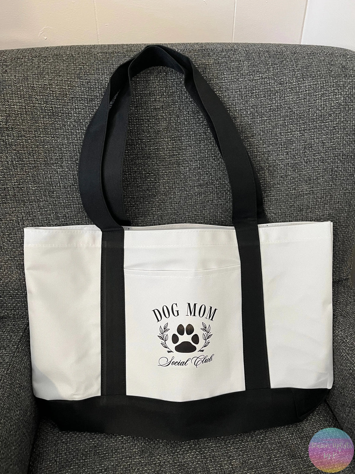 Dog Mom Social Club Tote Bag Season Uplifts by K