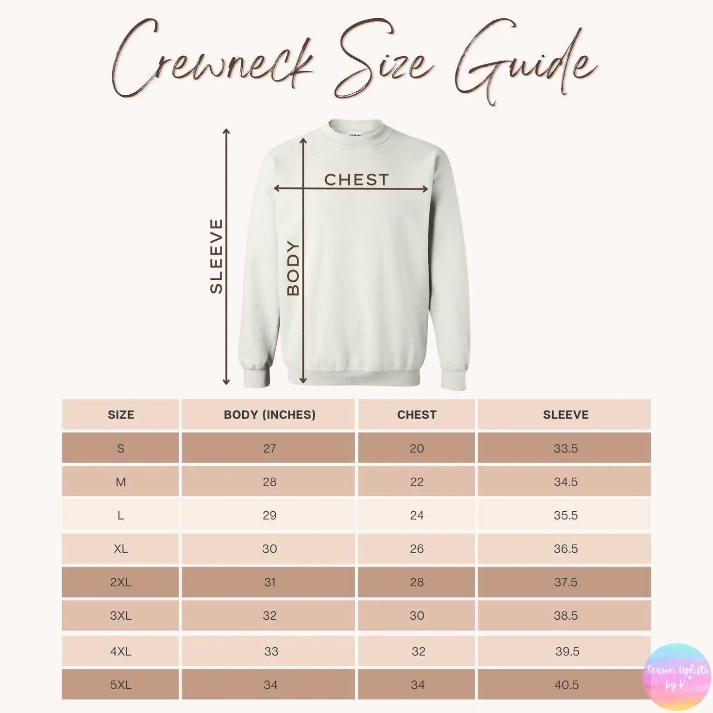 My holidays are all booked (different design color) Size Small Crewneck Sweatshirt Season Uplifts by K