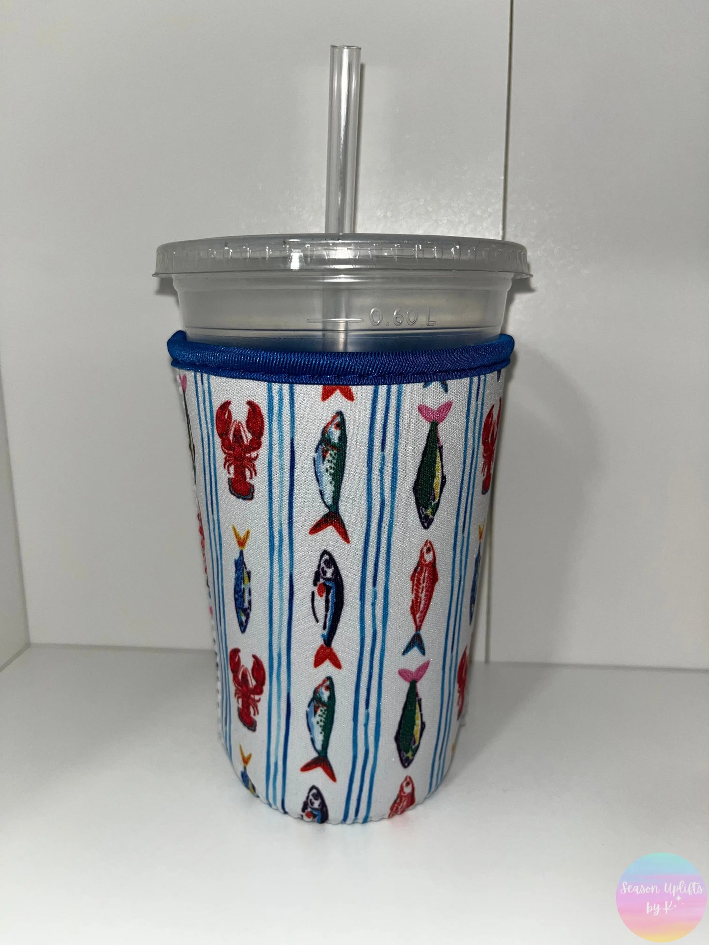 Ocean Life Medium Drink Sleeve Season Uplifts by K