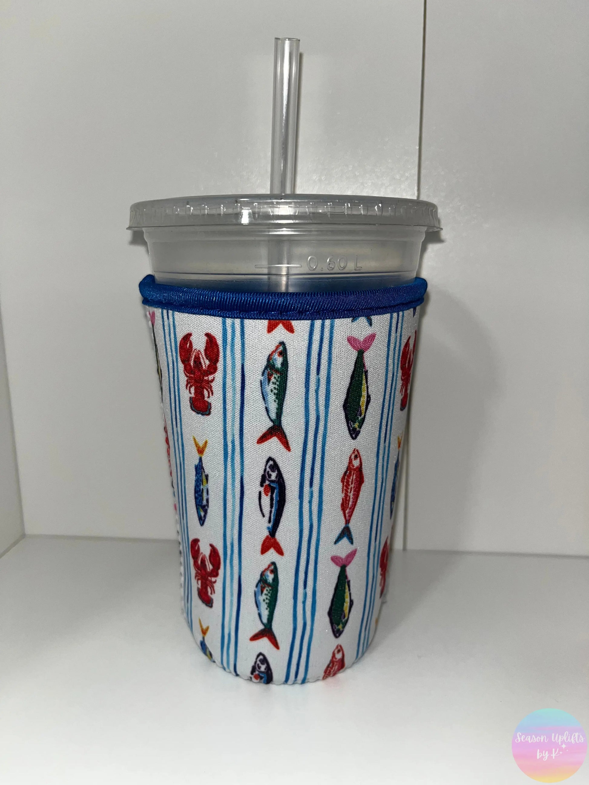 Ocean Life Medium Drink Sleeve Season Uplifts by K