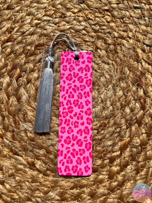 Pink Leopard Bookmark Season Uplifts by K