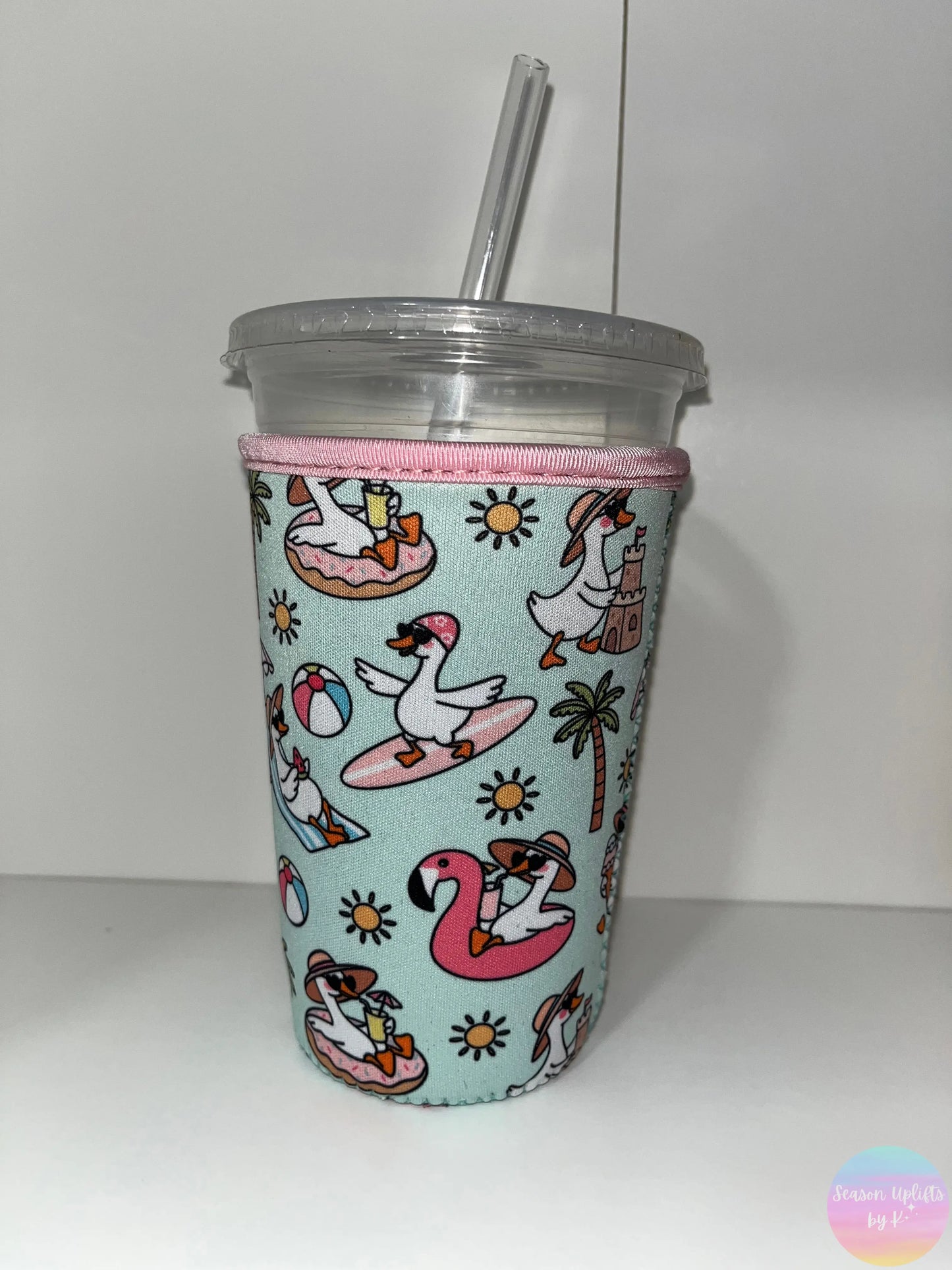 Summer Goose Medium Drink Sleeve Season Uplifts by K