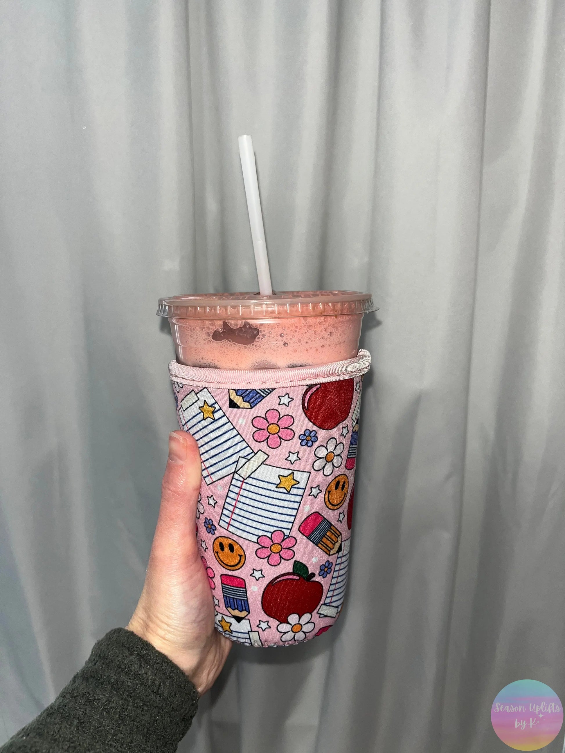 Teacher Coffee Sleeve Season Uplifts by K