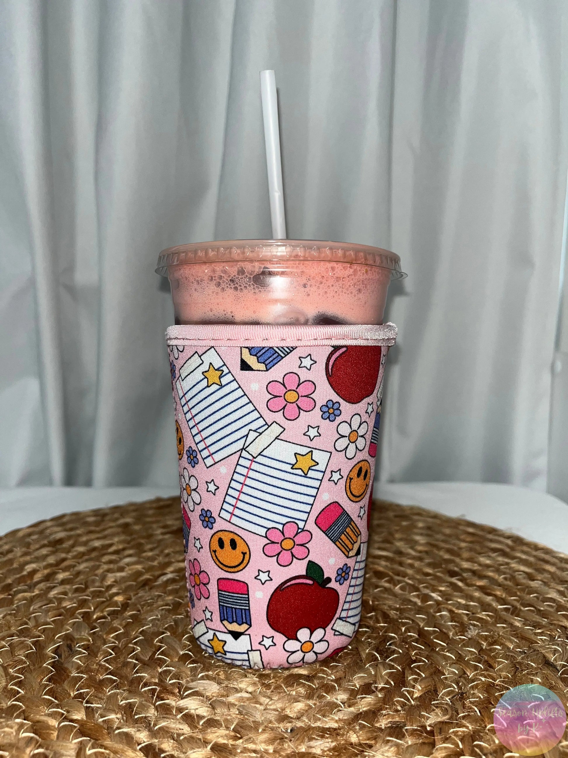 Teacher Coffee Sleeve Season Uplifts by K