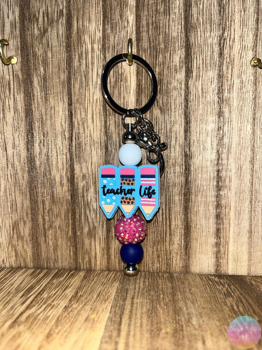 Teacher Life Keychain Season Uplifts by K