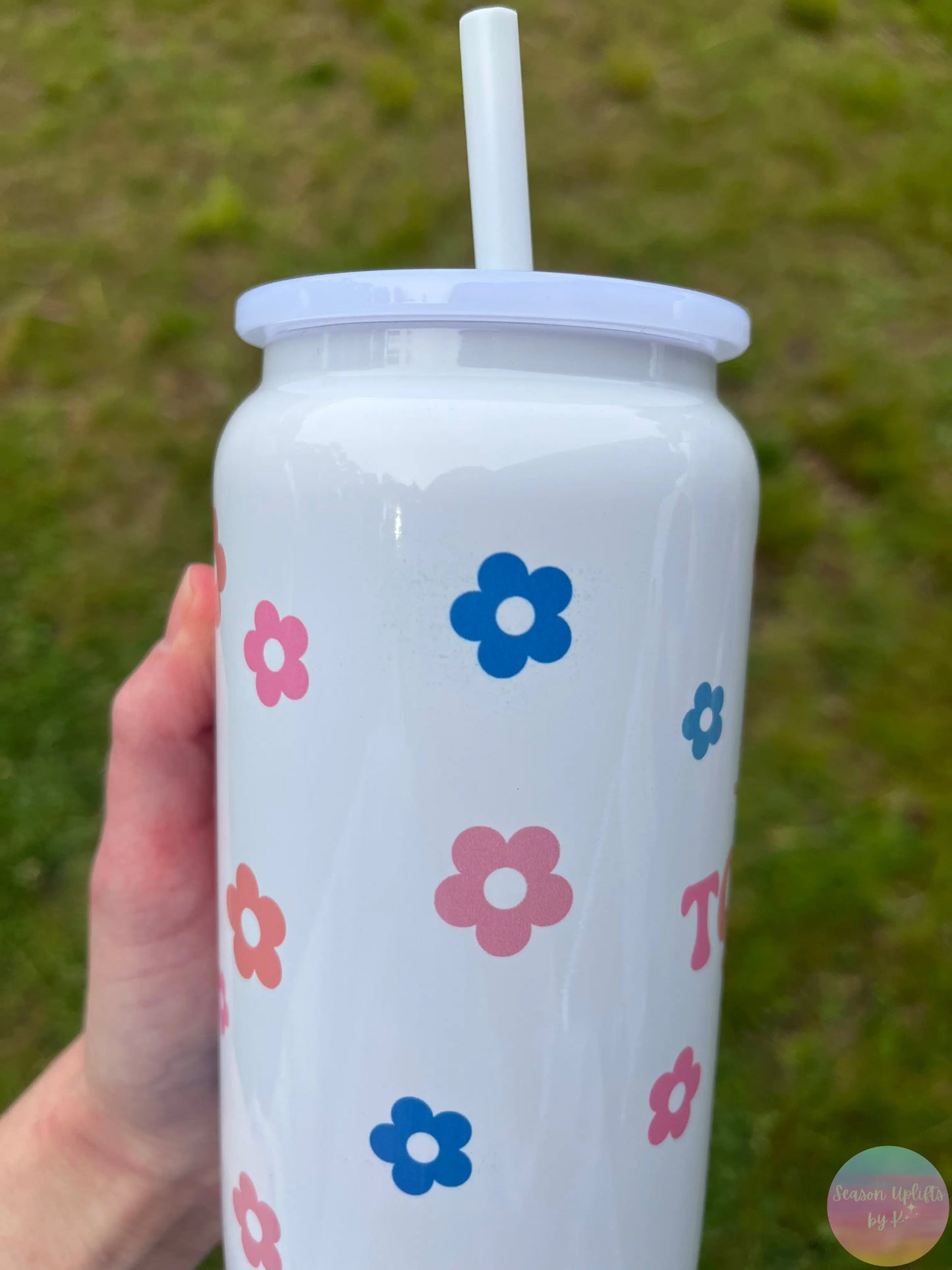 Tomorrow Needs You Stainless Steel 16 oz Tumbler (Oopsie) Season Uplifts by K